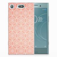 Sony Xperia XZ1 Compact | TPU bumper | Pattern Orange