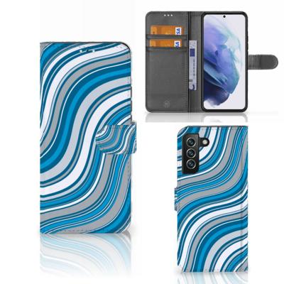 Samsung Galaxy S22 Plus | Telefoon Hoesje | Waves Blue