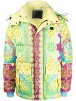 Philipp Plein veste à imprimé baroque - Jaune