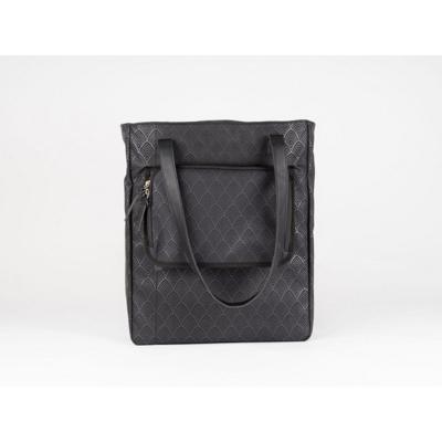 Olympic Sportswear Atranvelo enkele tas bella 13 tote avs bladpatroon zwart