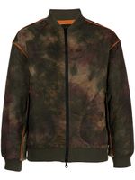 Mostly Heard Rarely Seen manteau zippé à imprimé camouflage - Vert - thumbnail