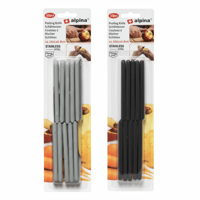 Alpina schilmes 17cm zwart/grijs (10 stuks)