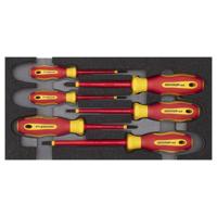Gedore Schroevendraaierset VDE in CT-module | FL/PH | 6-dlg - R22150016