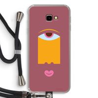 Mono V: Samsung Galaxy J4 Plus Transparant Hoesje met koord