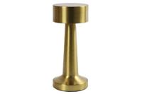 Tafellamp led Lampa metaal ro 9x9x21 cm goud 1 stuk - Decostar Tafellamp led Lampa metaal ro 9x9x21 cm goud 1 stuk - Decostar
