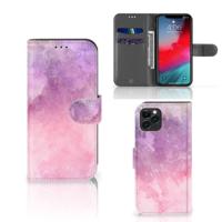Hoesje Apple iPhone 11 Pro Pink Purple Paint | Portemonnee hoesje