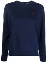 Polo Ralph Lauren polo-pony embroidered sweatshirt - Bleu