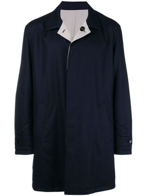 Manzoni 24 manteau à coupe boxy - Bleu