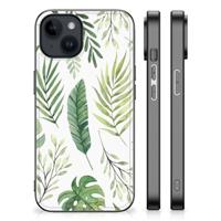iPhone 15 Plus Bloemen Hoesje Leaves