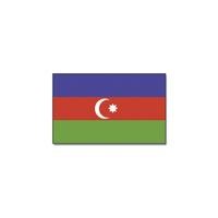 Vlag Azerbeidzjan - 90 x 150 cm - Azerbeidzjaanse Vlaggen