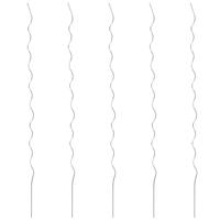 vidaXL Plantenstok spiraal 110 cm gegalvaniseerd staal 5 st