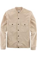 OLYMP Level Five Casual Body Fit Overshirt beige, Effen
