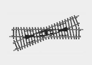 H0 Märklin K-rails (zonder ballastbed) 2259 Kruising 168.9 mm 1 stuk(s)
