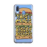 Big Macs Bigger Dreams: Samsung Galaxy A40 Transparant Hoesje