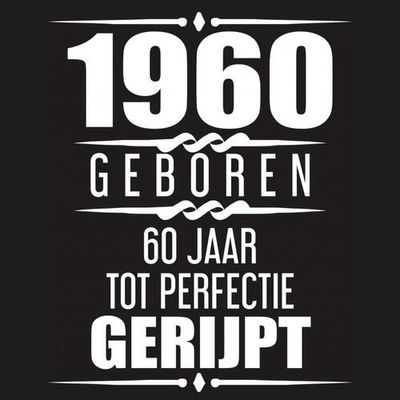 1963 Geboren 60 Jaar Tot Perfectie Gerijpt - Albaspirit Gastenboeken - Paperback (9789402145182)