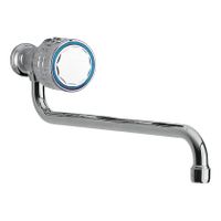 Keukenkraan Tres ESE-23 | Opbouw | 360° Draaibaar | Mengkraan | 1-knop | Rond | Chroom