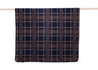 David Fussenegger David Fussenegger SAVONA Woondeken "Karo Mohair Optik" navy 200 x150 cm - thumbnail