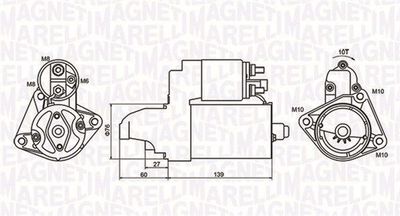Startmotor / Starter MQS1050