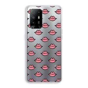 Lipjes: Oppo A95 5G Transparant Hoesje