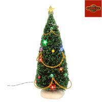 Kerstboom met verlichting 23 cm hoog - Luville