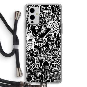 Vexx Black Mixtape: OnePlus 9 Transparant Hoesje met koord