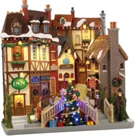 Lemax oxfordshire village verlichte facade Caddington Village 2025