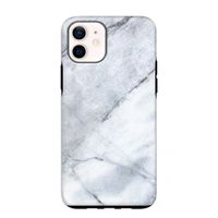 Witte marmer: iPhone 12 mini Tough Case