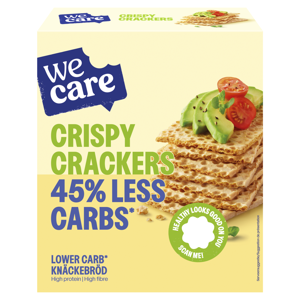 WeCare Lower Carb Crispy Crackers
