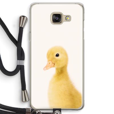 Duke: Samsung Galaxy A5 (2016) Transparant Hoesje met koord