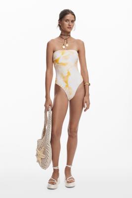 Schelp badpak - WHITE - L