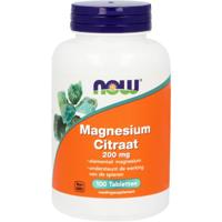 NOW Magnesium citraat 200mg