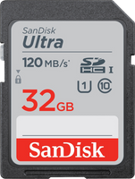 SanDisk Ultra flashgeheugen 32 GB SDHC Klasse 10 UHS-I - thumbnail