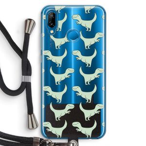Dinos: Huawei P20 Lite Transparant Hoesje met koord
