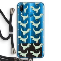 Dinos: Huawei P20 Lite Transparant Hoesje met koord