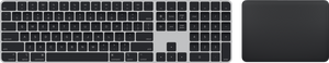 Apple Magic Keyboard met numeriek toetsenblok en Touch ID Qwerty + Trackpad (2021) Zwart