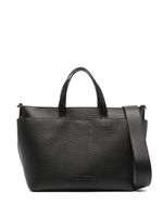 Fabiana Filippi sac cabas en cuir à fini grainé - Noir