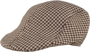 Roaring Twenties Platte Pet Beige Geruit