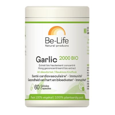Be-Life Garlic 2000 Bio 60 capsules
