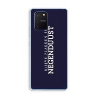 Blijve plakken in Negenduust: Samsung Galaxy Note 10 Lite Transparant Hoesje