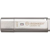 Kingston IronKey Locker+ 50 64 GB usb-stick USB-A 3.2 Gen 1 (5 Gbit/s)