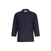 Studio Anneloes - Blauw | Dames | Blouse | Blauw | XL | regular | Kamst mode