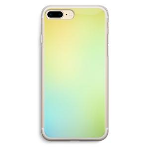 Minty mist pastel: iPhone 7 Plus Transparant Hoesje