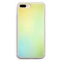 Minty mist pastel: iPhone 7 Plus Transparant Hoesje - thumbnail