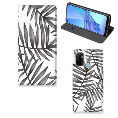 OPPO A53 | A53s Smart Cover Leaves Grey
