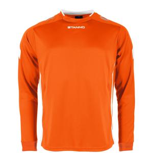 Stanno 411003K Drive Match Shirt LS Kids - Orange-White - 164