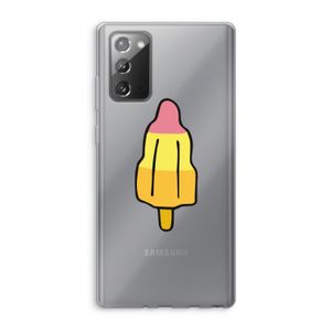 Raketijsje: Samsung Galaxy Note 20 / Note 20 5G Transparant Hoesje