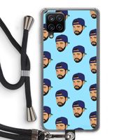 Drake Away: Samsung Galaxy A12 Transparant Hoesje met koord