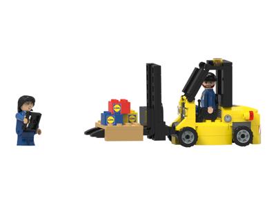 Playtive Clippys Bouwstenenset S (Heftruck Lidl)