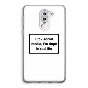 I'm dope: Honor 6X Transparant Hoesje