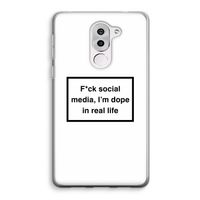 I'm dope: Honor 6X Transparant Hoesje